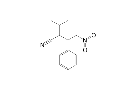 2-isopropyl-4-nitro-3-phenyl-butanenitrile