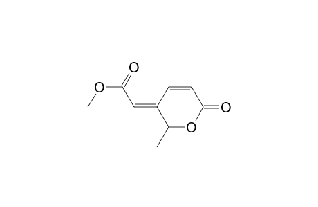 2-Methyl-3-[(methoxycarbonyl)methylene]-2,3-dihydropyran-6-one