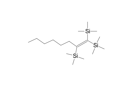 Silane, (1-hexyl-1-ethenyl-2-ylidene)tris[trimethyl-