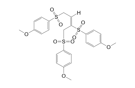 (E)-1,2,4-tris[(p-methoxyphenyl)sulfonyl]-2-butene