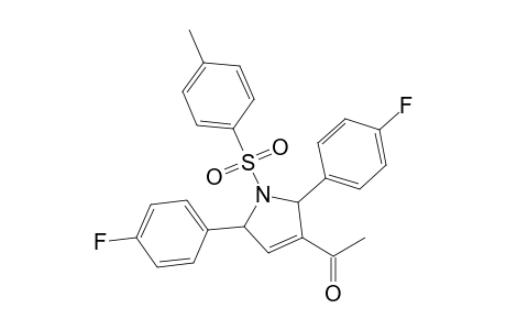 3-Acetyl-2,5-di(p-fluorophenyl)-1-N-tosyl-2,5-dihydro-1H-pyrrole