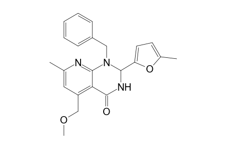 1-Benzyl-2-(5-methylfur-2-yl)-5-methoxymethyl-7-methyl-2,3-dihydropyrido[2,3-d]pyrimidin-4(1H)-one