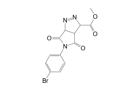 Pyrrolo[3,4-c]pyrazole-3-carboxylic acid, 3,3a,4,5,6,6a-hexahydro-5-(4-bromophenyl)-4,6-dioxo-, methyl ester