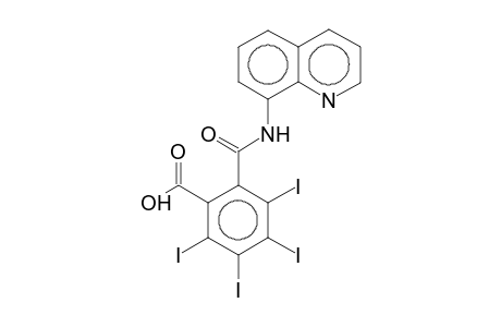 2,3,4,5-Tetraiodo-6-(8-quinolylcarbamoyl)benzoic acid