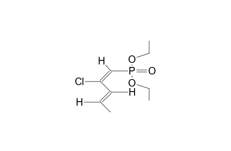 DIETHYL E,E-2-CHLORO-1,3-PENTADIENYLPHOSPHONATE