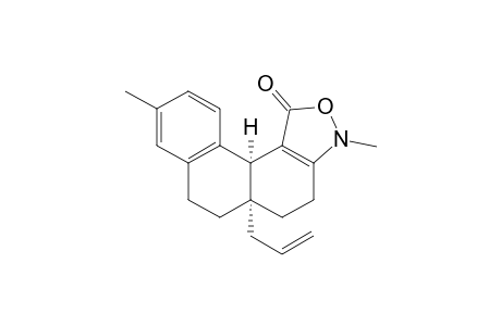 (5aR,11bS)-5a-allyl-3,9-dimethyl-4,5,5a,6,7,11b-hexahydrophenanthro[3,4-c]isoxazol-1(3H)-one