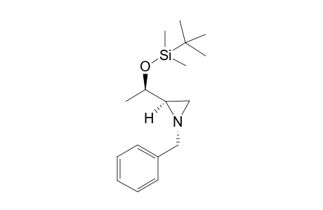 (R)-N-Benzyl-2-{(R)-1-(tert-butyldimethylsilyl)oxy]ethyl}aziridine