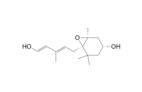 7-Oxabicyclo[4.1.0]heptan-3-ol, 6-(5-hydroxy-3-methyl-1,3-pentadienyl)-1,5,5-trimethyl-, [1R-[1.alpha.,3.alpha.,6.alpha.(1E,3E)]]-