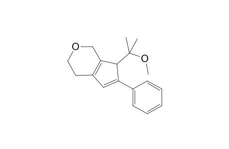 7-(2-Methoxypropan-2-yl)-6-phenyl-1,3,4,7-tetrahydrocyclopenta[c]pyran