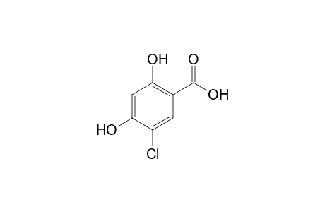 beta-Resorcylic acid, 5-chloro-