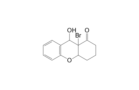 9a-Bromo-9-hydroxy-2,3,4,4a,9,9a-hexahydroxanthen-1-one