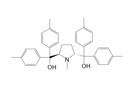 (2R,5R)-Bis[hydroxybis(4-methylphenyl)methyl]-N-methylpyrrolidine