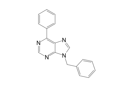 6-Phenyl-9-(phenylmethyl)purine