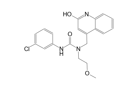 urea, N'-(3-chlorophenyl)-N-[(2-hydroxy-4-quinolinyl)methyl]-N-(2-methoxyethyl)-