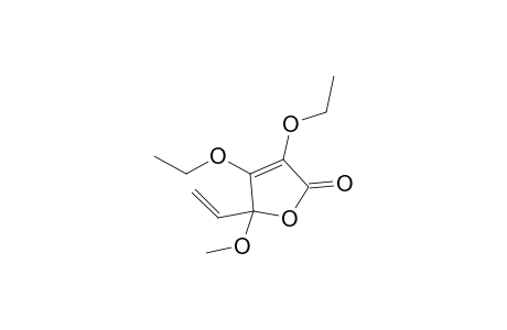 3,4-Diethoxy-5-methoxy-5-vinyl-furan-2-one