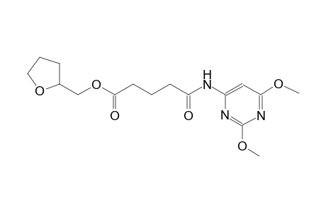 pentanoic acid, 5-[(2,6-dimethoxy-4-pyrimidinyl)amino]-5-oxo-,(tetrahydro-2-furanyl)methyl ester