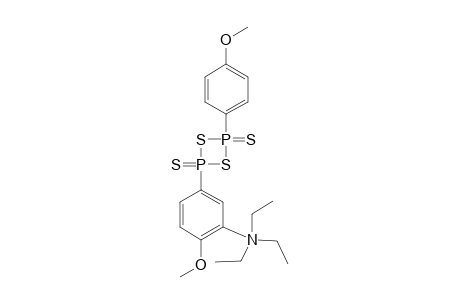 2,4-BIS-(4-METHOXYPHENYL)-1,3,2,4-DITHIADIPHOSPHETANE-2,4-DISULFIDE-TRIETHYL-AMINE;LR-TRIETHYL-AMINE