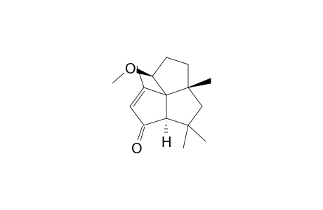 11.beta.-methoxy-2,6,6,8.beta.-tetramethyl-5.alpha.-tricyclo(6,3,0,0(1,5))undec-2-en-4-one