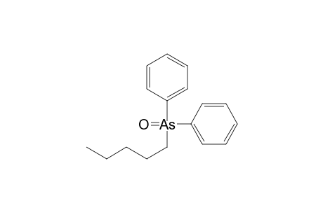 Arsine oxide, pentyldiphenyl-