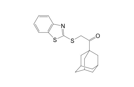 1-(1-Adamantyl)-2-(1,3-benzothiazol-2-ylsulfanyl)ethanone