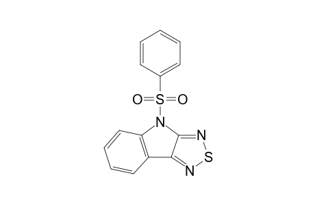 4-Phenylsulfonyl-4H-[1,2,5]thiadiazolo[3,4-b]indole