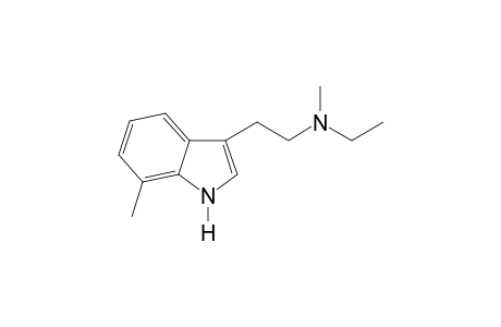 N-Ethyl-N-methyl-7-methyltryptamine