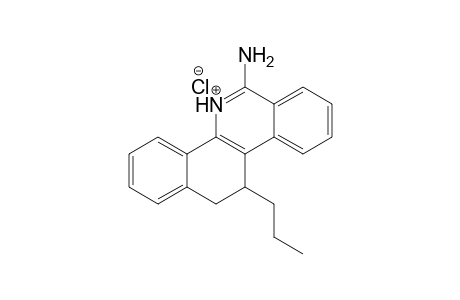 6-Amino-11,12-dihydro-11-propylbenzo[c]phenanthridinium chloride