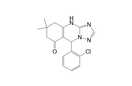 9-(2-chlorophenyl)-6,6-dimethyl-5,6,7,9-tetrahydro[1,2,4]triazolo[5,1-b]quinazolin-8(4H)-one