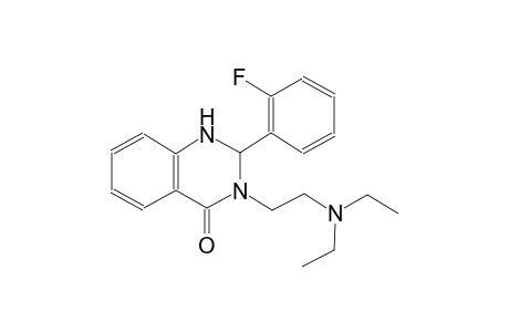 3-[2-(diethylamino)ethyl]-2-(2-fluorophenyl)-2,3-dihydro-4(1H)-quinazolinone
