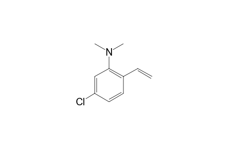 5-Chloro-N,N-dimethyl-2-vinylaniline