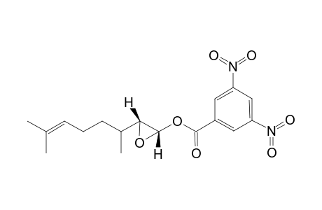 2,3-Epoxy-3,7-dimethyl-6-octenyl 3,5-dinitrobenzoatenerol
