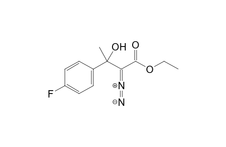 Ethyl 2-diazo-3-(4-fluorophenyl)-3-hydroxybutanoate