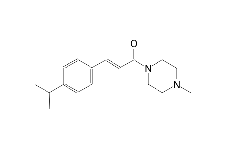 1-[(2E)-3-(4-isopropylphenyl)-2-propenoyl]-4-methylpiperazine