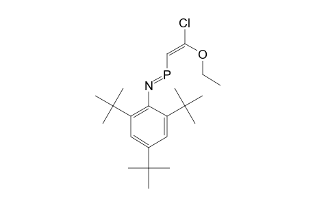 Z-4-ETHOXY-1-(2,4,6-TRI-TERT.-BUTYLPHENYL)-4-CHLORO-1-AZAPHOSPHABUTA-1,3-DIENE