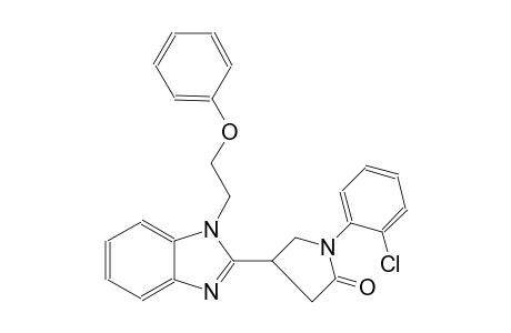 2-pyrrolidinone, 1-(2-chlorophenyl)-4-[1-(2-phenoxyethyl)-1H-benzimidazol-2-yl]-