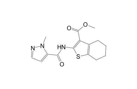 methyl 2-{[(1-methyl-1H-pyrazol-5-yl)carbonyl]amino}-4,5,6,7-tetrahydro-1-benzothiophene-3-carboxylate
