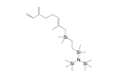 (6E)-8-[2-[[bis(trimethylsilyl)amino]-dimethyl-silyl]ethyl-dimethyl-silyl]-7-methyl-3-methylene-octa-1,6-diene