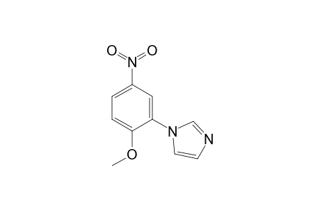 1-(2-Methoxy-5-nitrophenyl)imidazole