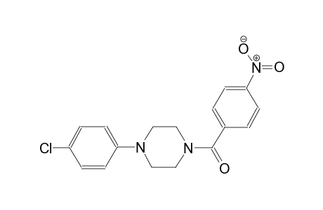 1-(4-chlorophenyl)-4-(4-nitrobenzoyl)piperazine