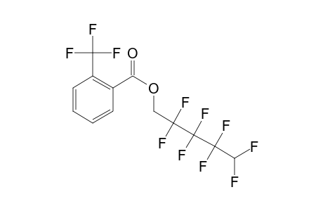 2-Trifluoromethylbenzoic acid, 2,2,3,3,4,4,5,5-octafluoropentyl ester