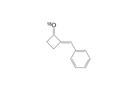 18[O]-(E)-2-benzylidenecyclobutanone