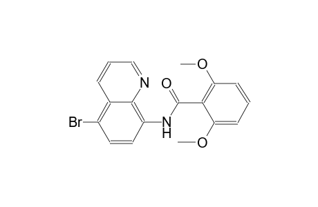 benzamide, N-(5-bromo-8-quinolinyl)-2,6-dimethoxy-