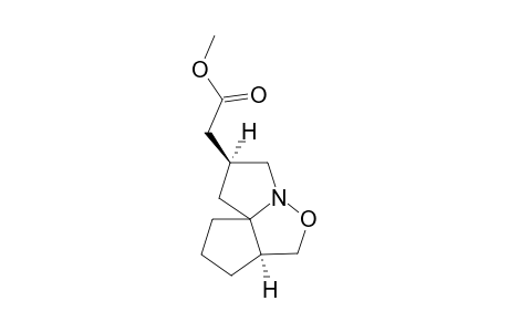 Methyl 2-aza-3-oxabicyclo[3.3.0]octano[2,1-a]pyrrolidine-5'-acetate