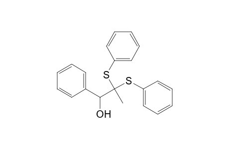 Benzenemethanol, .alpha.-[1,1-bis(phenylthio)ethyl]-