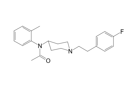 N-(1-[2-(4-Fluorophenyl)ethyl]piperidin-4-yl)-N-2-methylphenylacetamide