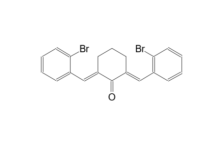 (2E,6E)-2,6-bis(2-bromobenzylidene)cyclohexanone