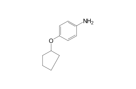 p-(cyclopentyloxy)aniline