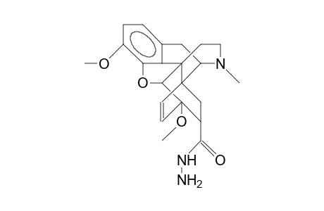 7a-Hydrazinocarbonyl-6,14-endo-etheno-6,7,8,14-tetrahydro-thebaine