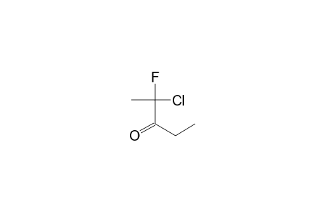2-Chloranyl-2-fluoranyl-pentan-3-one