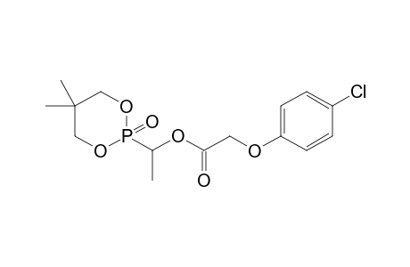 2-(4-chlorophenoxyacetoxy)(methyl)methyl-5,5-dimethyl-1,3,2-dioxaphospha-2-onephosphonate